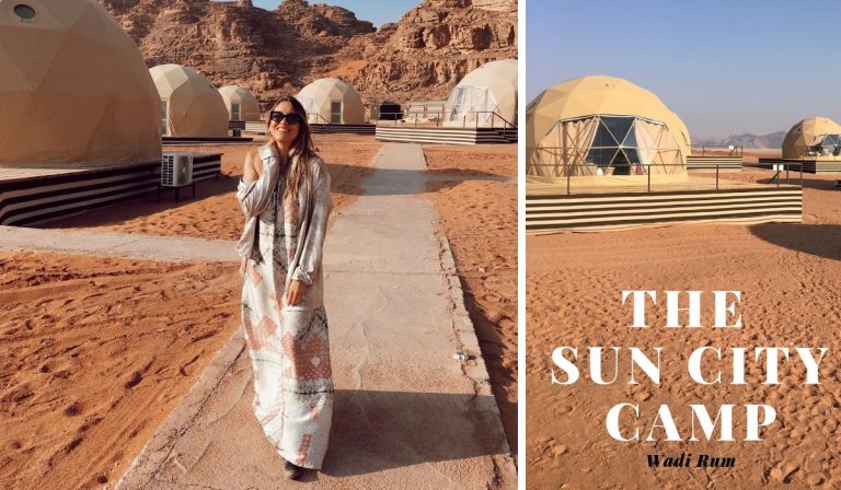 TRAVELING TO JORDAN: SPENDING THE NIGHT AT SUN CITY BEDUIN CAMP | Jordan