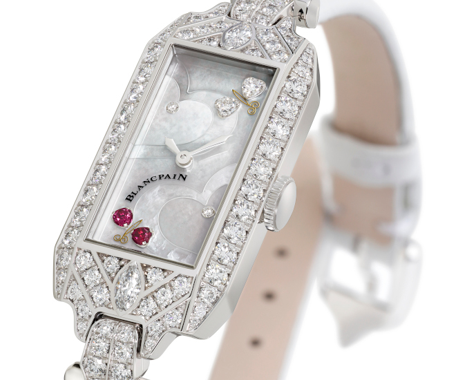 Blancpain Saint-Valentin 2020 – an elegant bejewelled art deco women’s watch