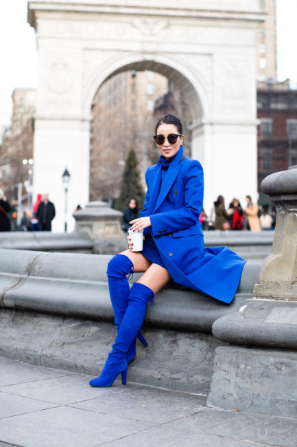 Monochromatic Blue – Winter Style