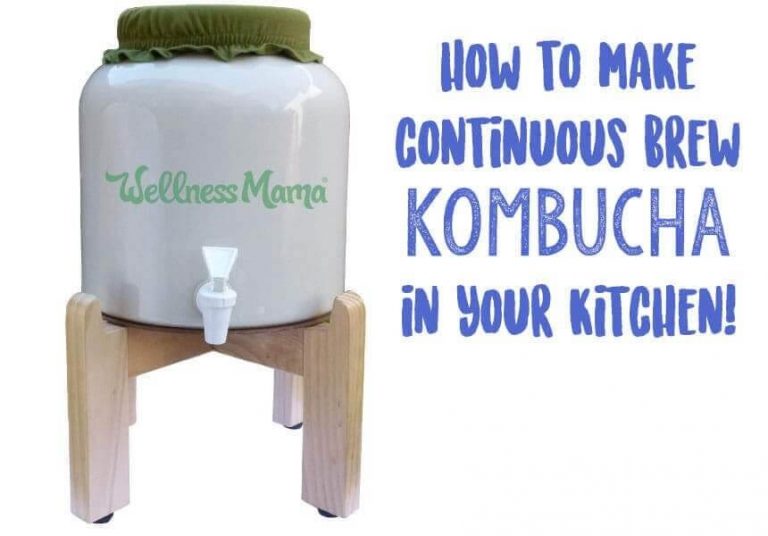 How to Make Continuous Brew Kombucha (Best Recipe & Tutorial)