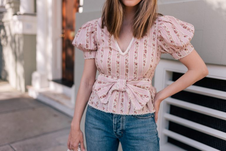 A Romantic Blouse – Gal Meets Glam