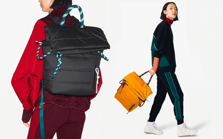 Best Travel Luggage: Face Forward Backpack Lululemon x ROKSANDA | Travel + Leisure