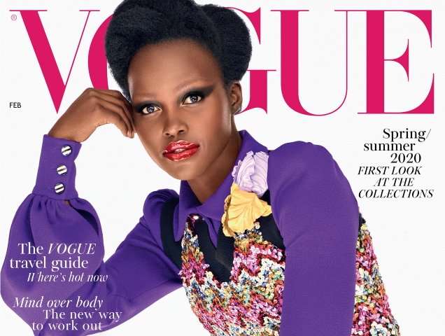 Lupita Nyong’o UK Vogue February 2020