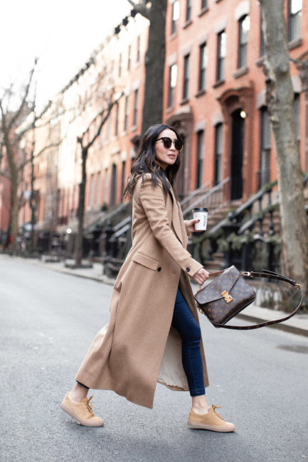 Casual Winter in Shearling Sneakers