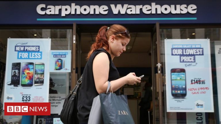 Carphone Warehouse to close all standalone stores at cost of 2,900 jobs