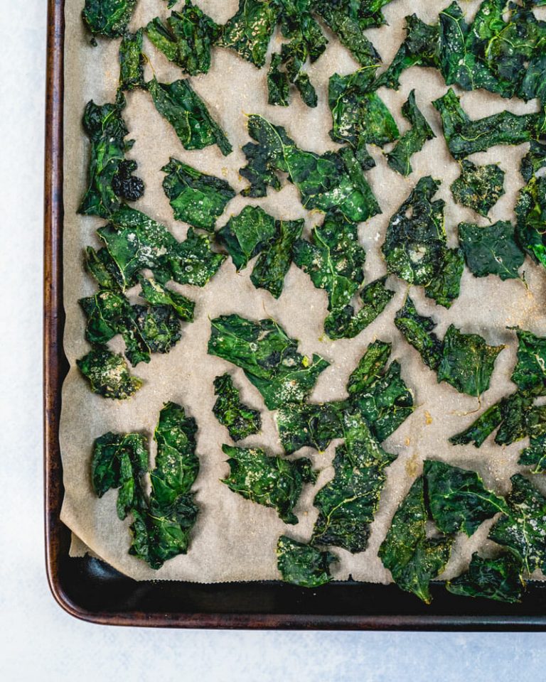 Crispy Baked Kale Chips – A Couple Cooks