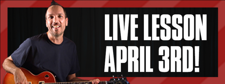 Live Lesson with Mike April 10 7PM CDT