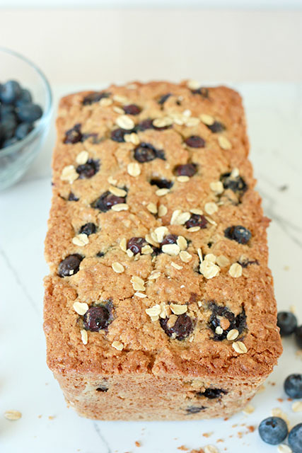 Oatmeal Blueberry Bread – Super Healthy Kids