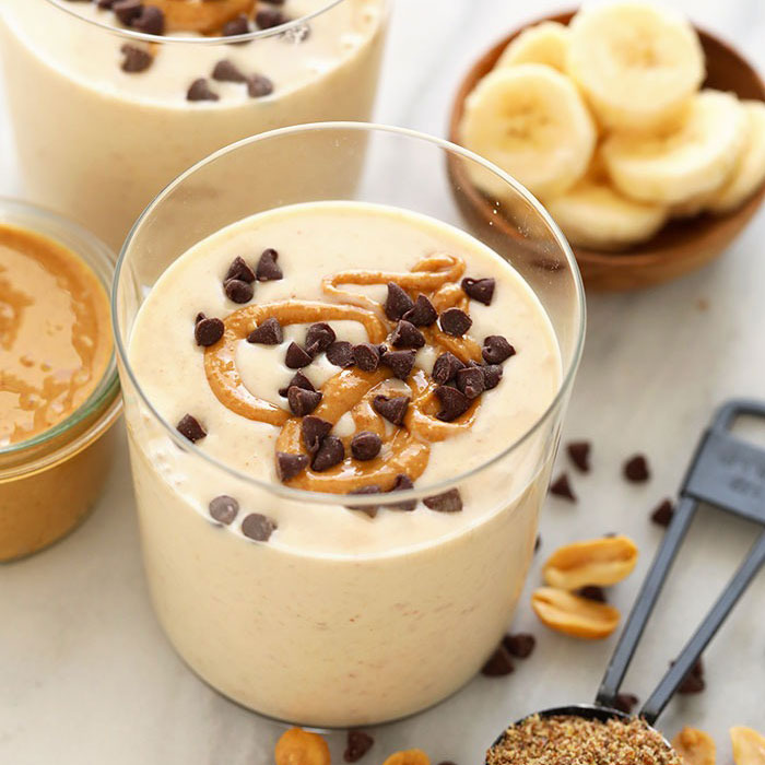 BEST Peanut Butter Banana Smoothie