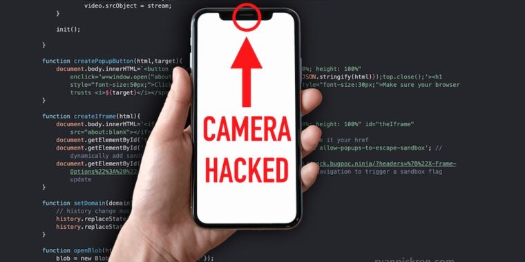 Bugs that let sites hijack Mac and iPhone cameras fetch $75ok bounty