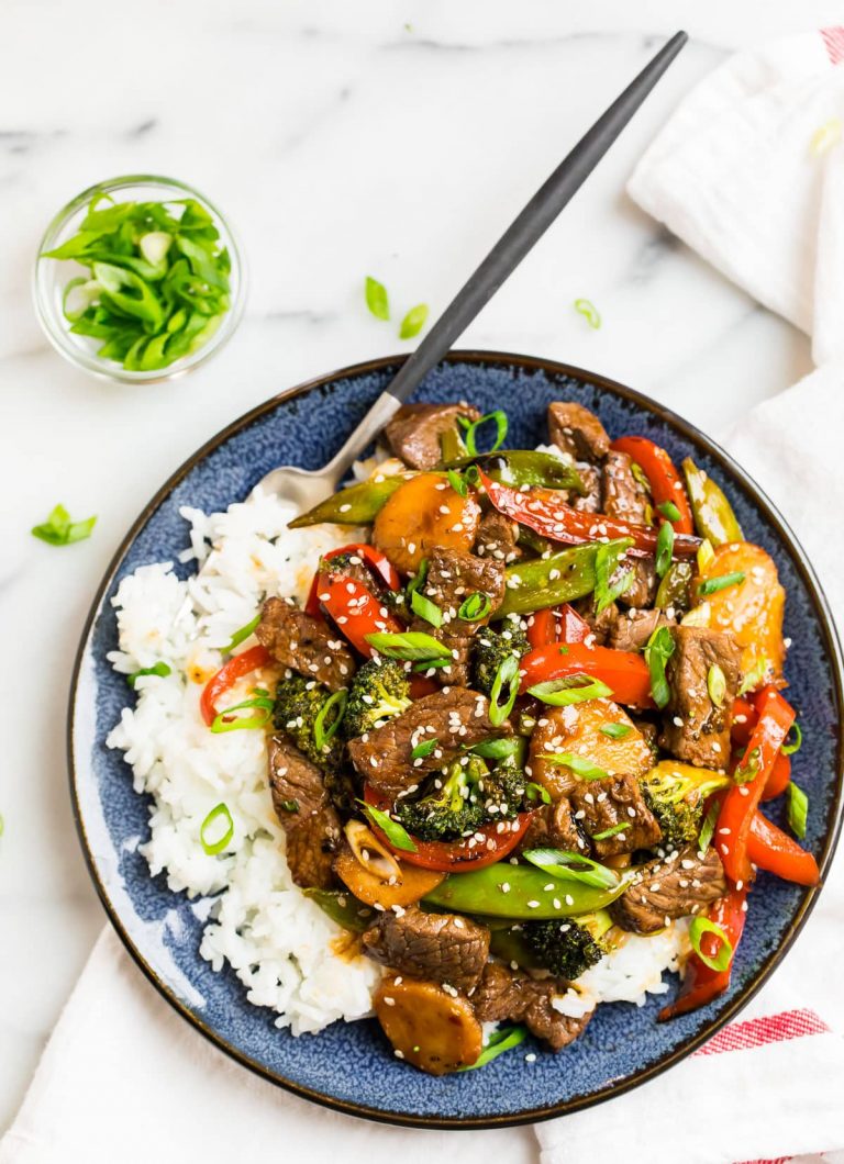 Teriyaki Beef Stir Fry {Quick and Wholesome} – WellPlated.com