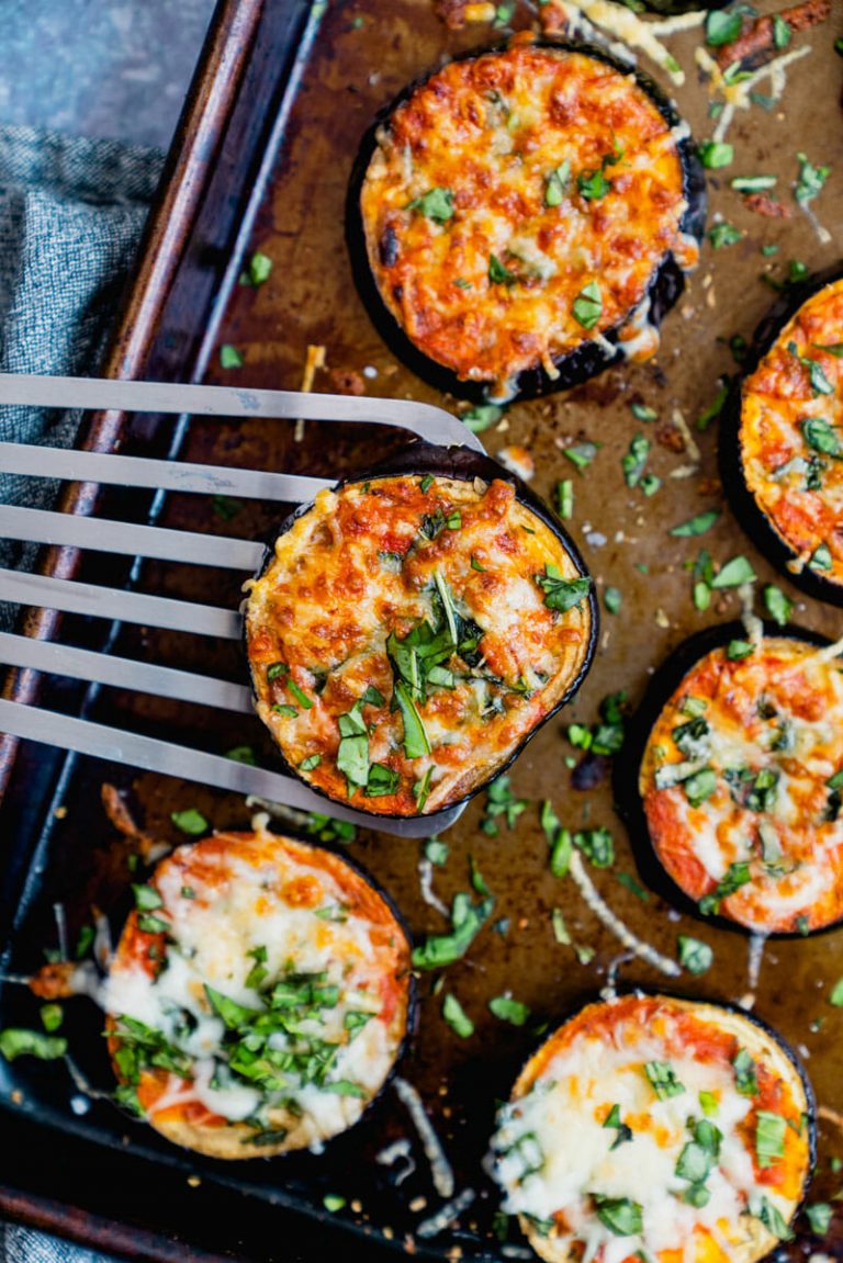 Easy Eggplant Pizza – A Couple Cooks