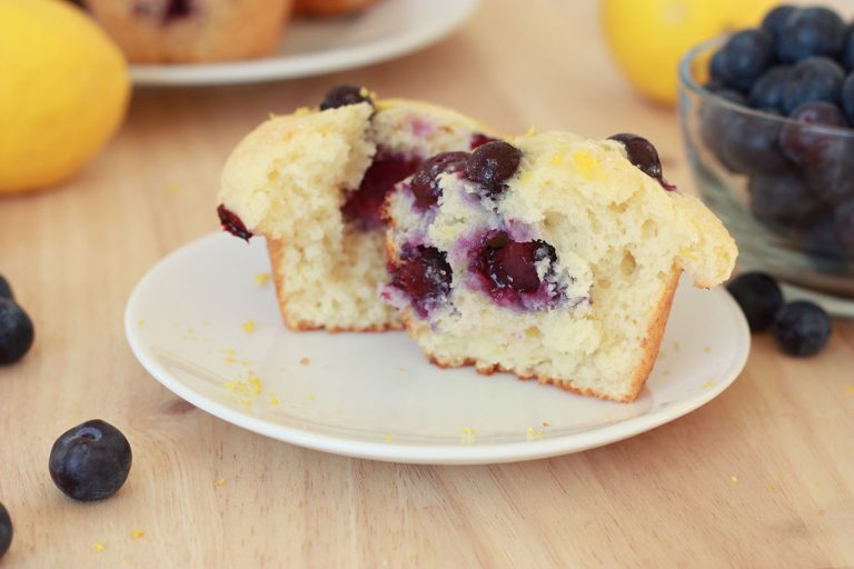 Healthy Lemon Blueberry Muffins – Super Healthy Kids