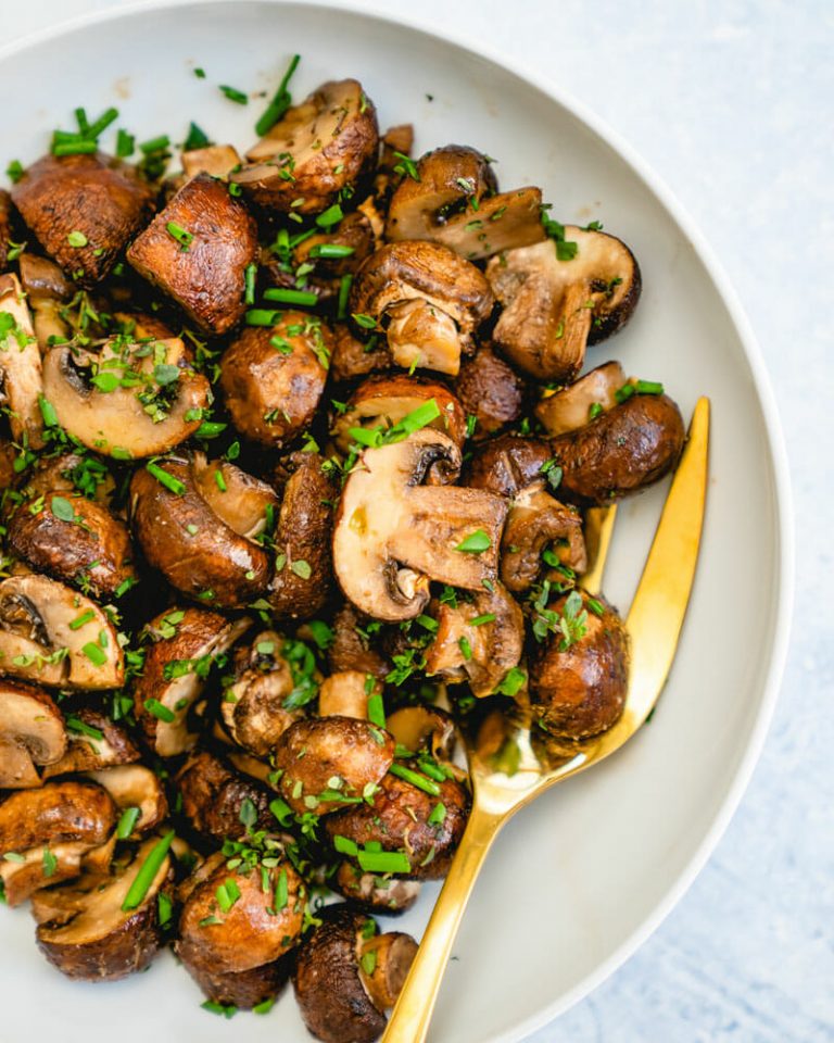 Perfect Roasted Mushrooms (Quick & Straightforward!) – A Couple Cooks