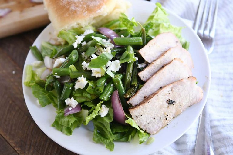 Amazing Grilled Pork and Veggie Salad