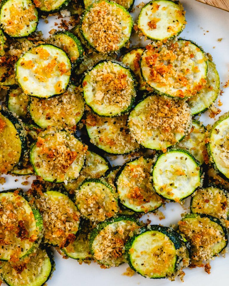 Baked Zucchini (Completely Seasoned!) – A Couple Cooks