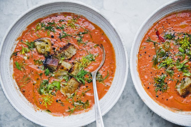 Summer Gazpacho with Dill — Green Kitchen Stories