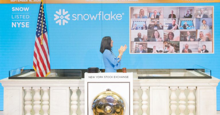 Snowflake Stock More Than Doubles in IPO Debut