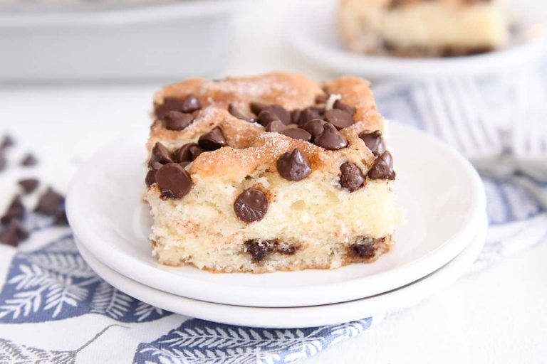 One Bowl Chocolate Chip Cake