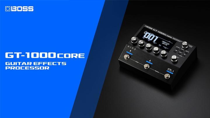 BOSS Introduces GT-1000CORE – Sonic State Amped