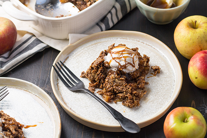 Apple Dump Cake Recipe – Gluten Free, Grain Free, Paleo