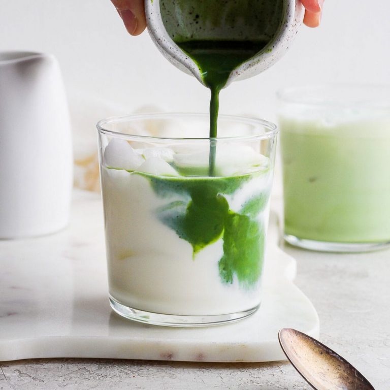 Iced Matcha Latte (4-substances!) – Fit Foodie Finds