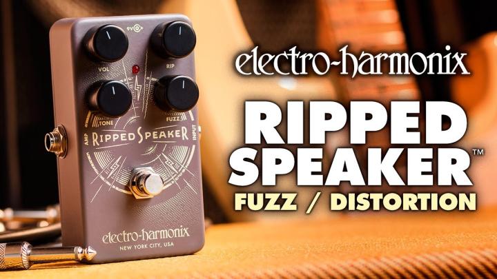 EHX Introduces The Ripped Speaker