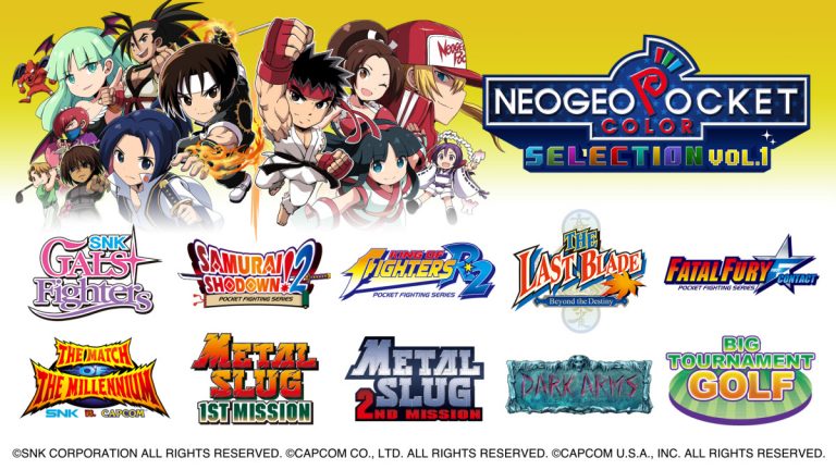 SNK launches Neo Geo Pocket Color Selection Vol. 1 for Switch