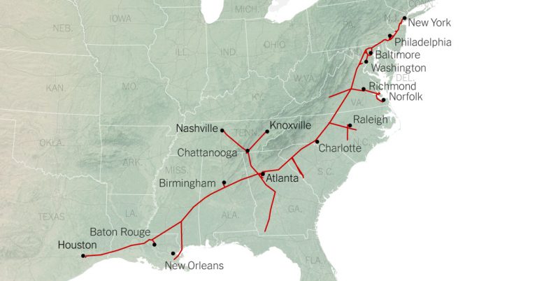 How the Colonial Pipeline Became a Vital Artery for Fuel