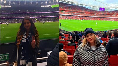 Female football fans share experiences of abuse