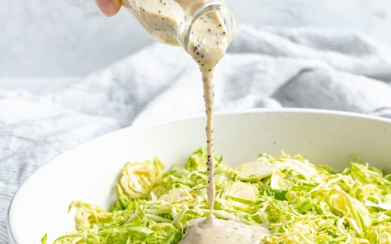 Creamy Tahini Poppy Seed Dressing