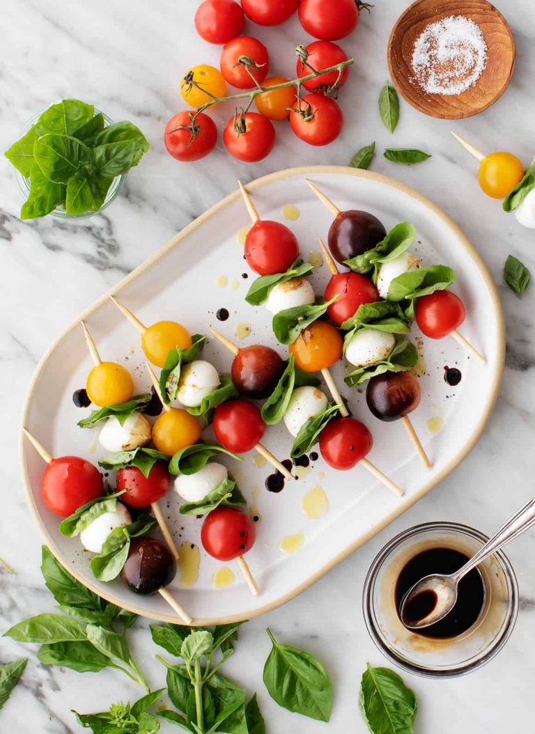 Caprese Skewers Recipe – Love and Lemons