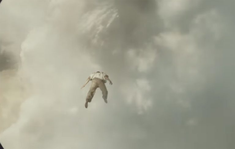 Kanye West flies through the clouds in music video for ’24’