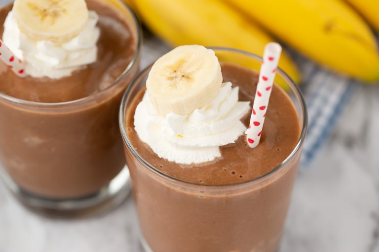 Chocolate Banana Smoothie – Super Healthy Kids