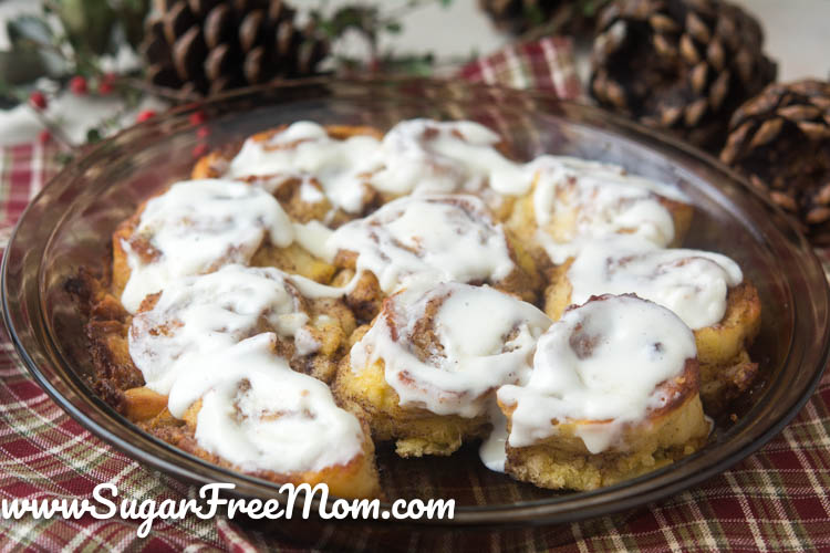 Sugar Free Keto Low Carb Cinnamon Rolls (Nut Free)