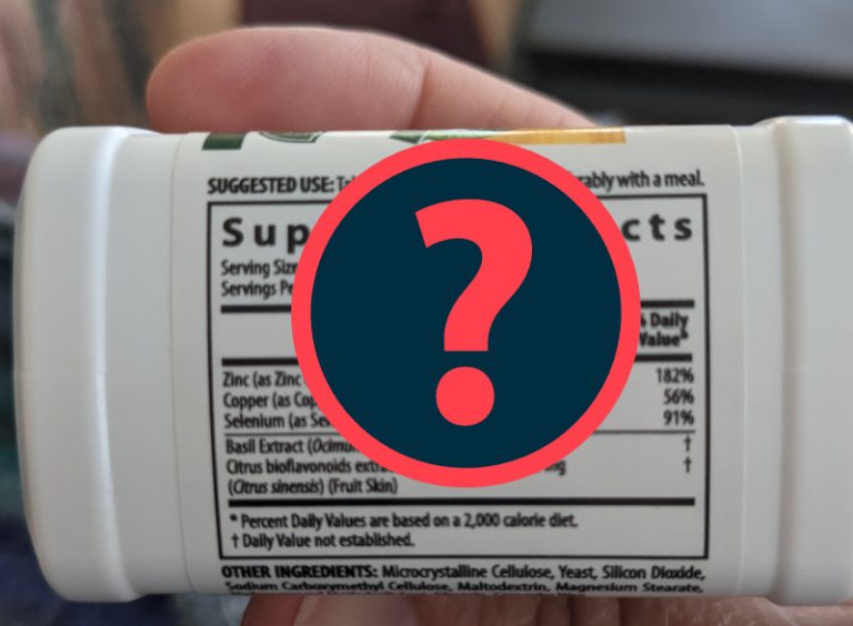 Zinc Dietary supplements. Best (and Worst) Brands