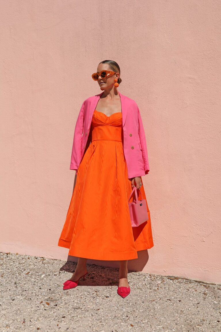 SPRING COLOR COMBINATIONS: PINK AND ORANGE