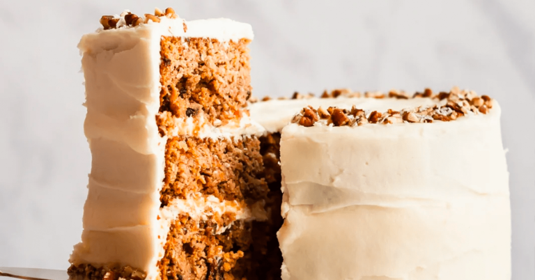 The Best Healthy Carrot Cake You’ll Ever Eat (gluten free!)