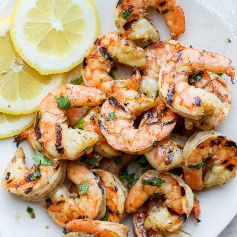 Simple Grilled Shrimp Recipe (How to Grill Shrimp)