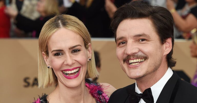 Sarah Paulson Supported Pedro Pascal as a Struggling Actor