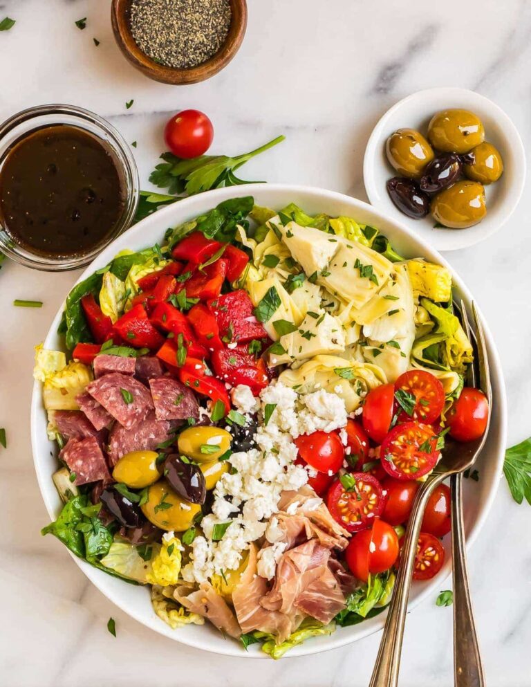 Antipasto Salad {Simple & Low Carb} – WellPlated.com