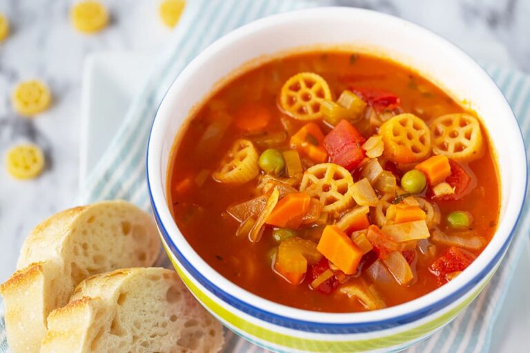 Minestrone Soup Recipe – Super Healthy Kids