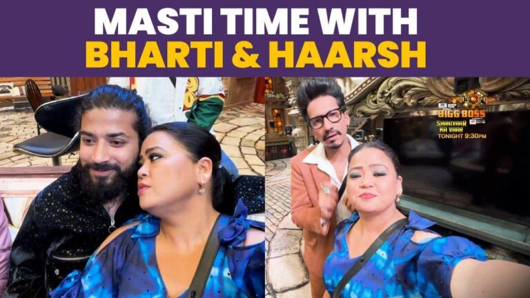 Bharti Singh and Haarsh Limbachiyaa’s hilarious vlogging leaves fans in splits