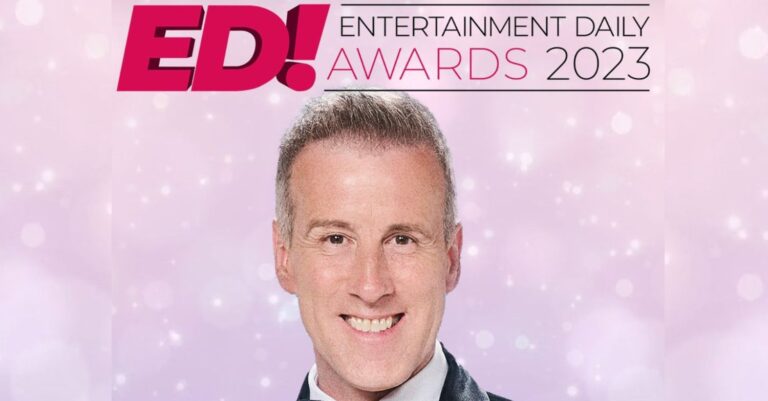 Anton Du Beke ‘luckiest guy in world’ as he wins ED!’s Best TV Judge