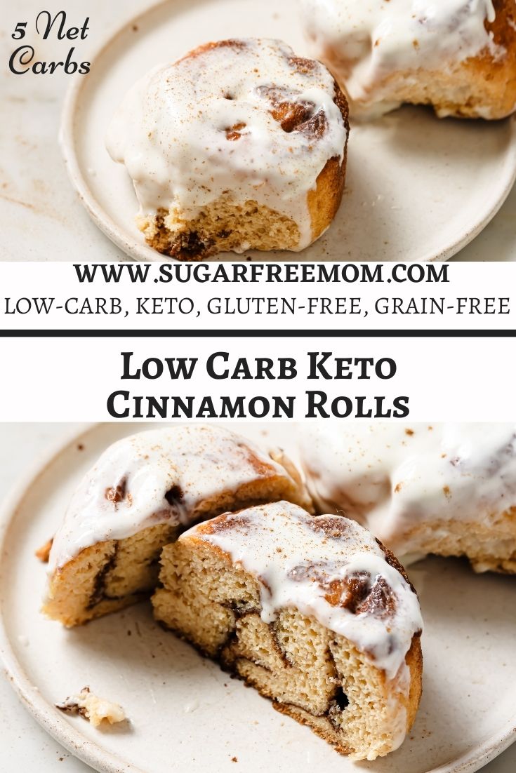 Sugar Free Keto Cinnamon Rolls (No Fathead Dough)