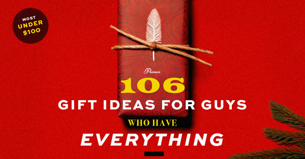 106 Gift Ideas for Guys Who Have Every part: Most Under $100!