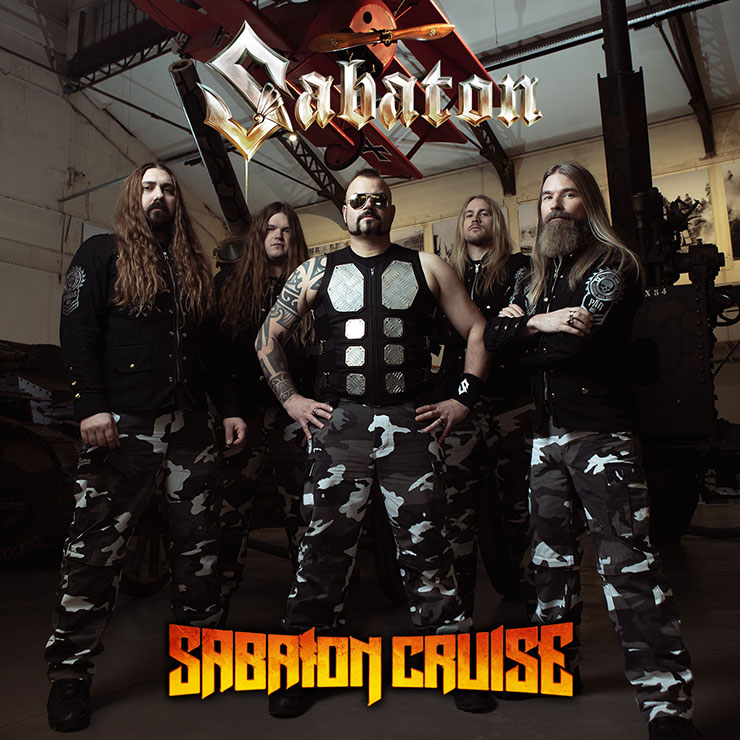 Sabaton confirmed to play aboard the Sabaton Cruise 2023!