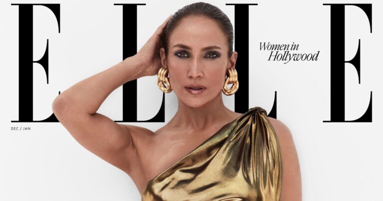 US ELLE December 2023/January 2024 Women In Hollywood