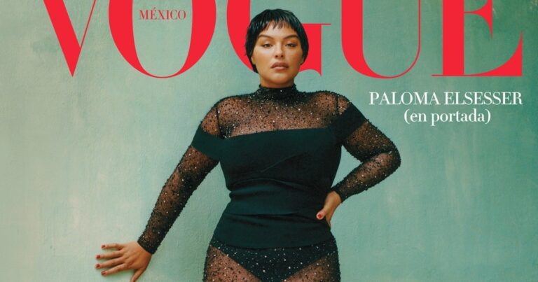 Paloma Elsesser Vogue Mexico December 2023