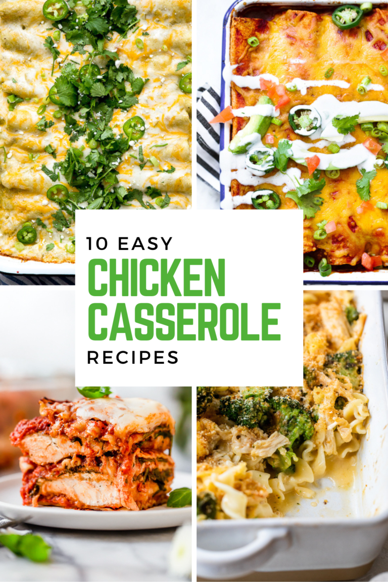 10 Easy Chicken Casserole Recipes l Skinnytaste